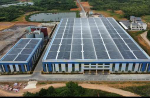 509-2022年4月，安徽广元汇成物资4MW光伏发电BIPV项目，年发电约400万度，满足约40%用电需要.jpg